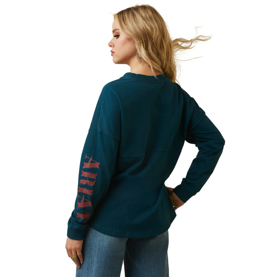 Ariat - Womens L/S Love Oversize Tee