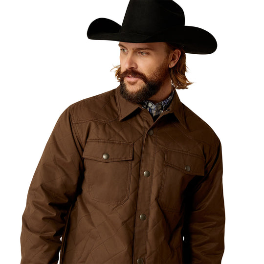 Ariat - Grizzly Brown Shirt Jacket