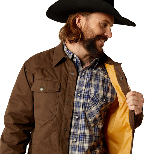 Ariat - Grizzly Brown Shirt Jacket