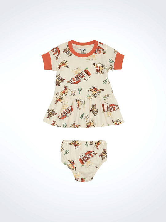 Wrangler - Baby Girls Western Dress