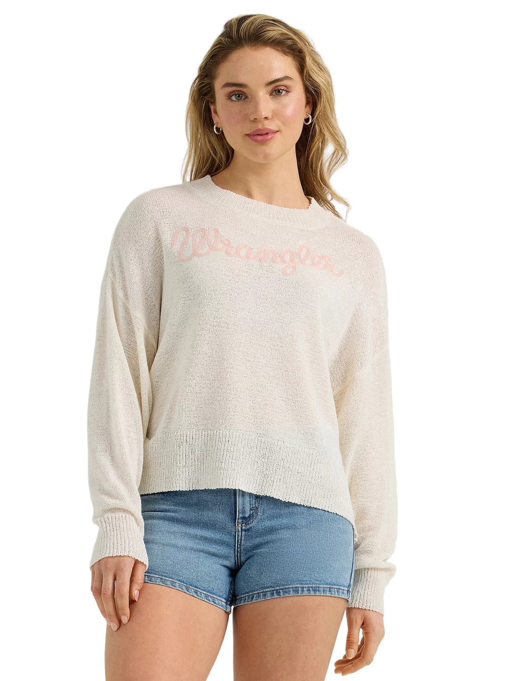 Wrangler - Womens Gauzy Knit Pullover