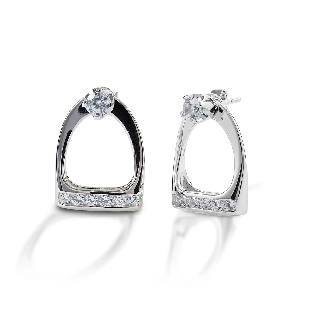 Kelly Herd - English Stirrup Earrings