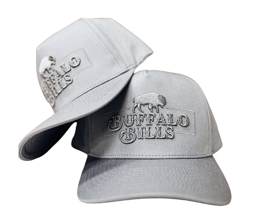 BBWS - Light Grey QLD Logo Full Fabric Cap