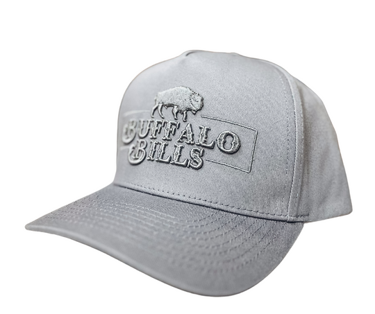 BBWS - Light Grey QLD Logo Full Fabric Cap