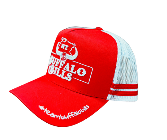 BBWS - NT 3D Logo Red/White Trucker Cap