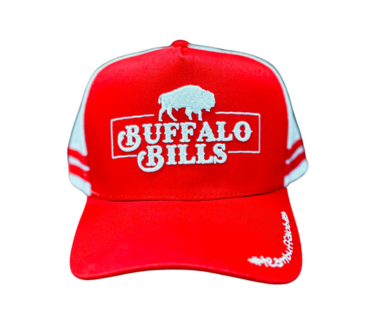 BBWS - QLD 3D Logo Red/White Trucker Cap