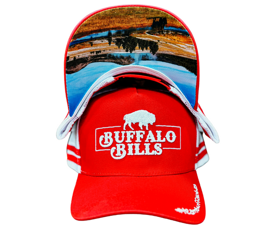BBWS - QLD 3D Logo Red/White Trucker Cap