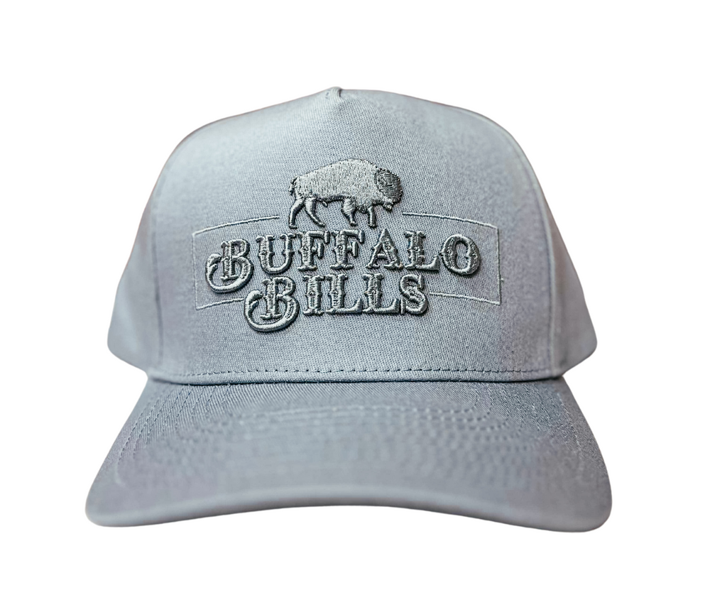 BBWS - Light Grey QLD Logo Full Fabric Cap