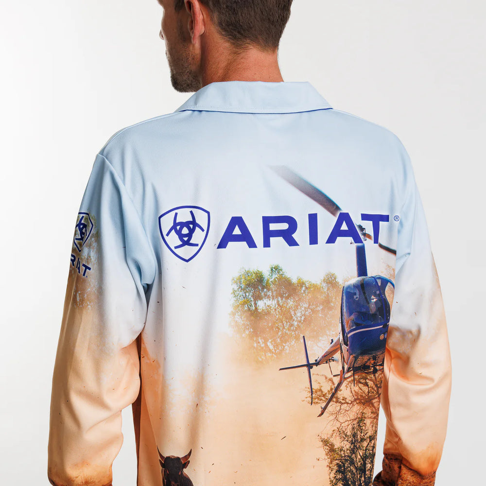 Ariat - Unisex Fishing Shirt Heli Muster