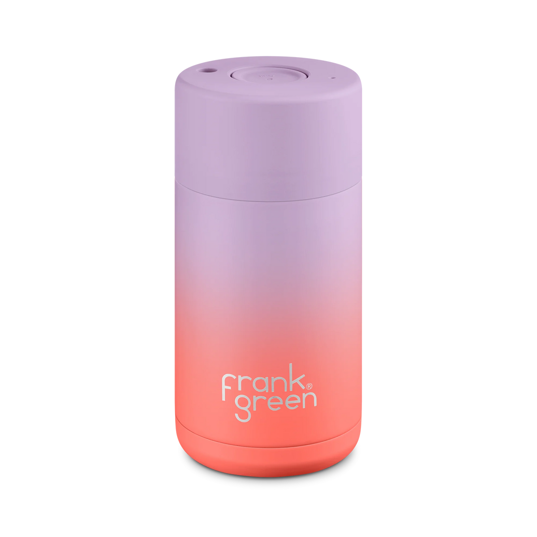 Frank Green - 12oz Reusable Cup Gradient Lilac/Coral