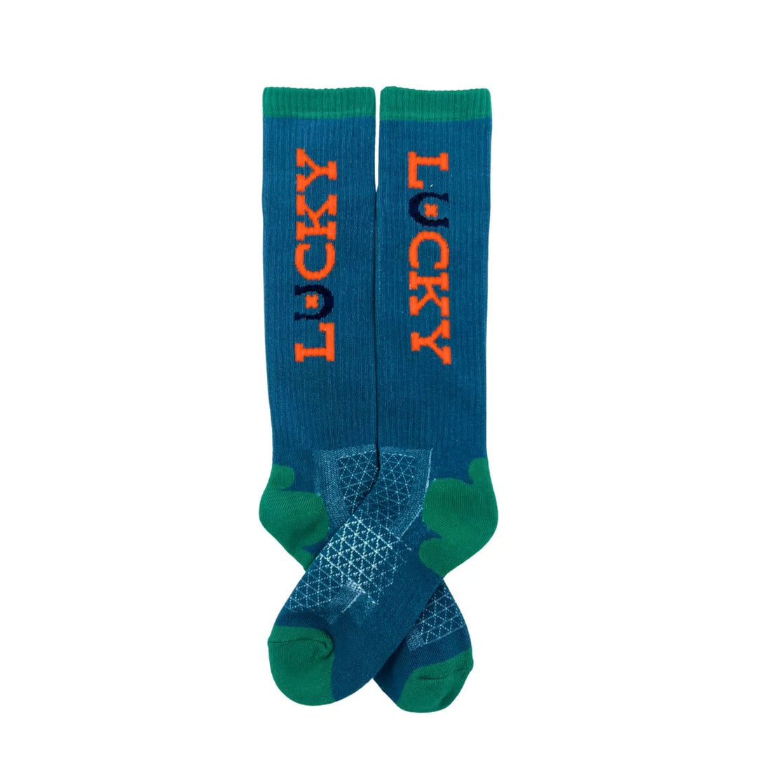 Lucky Chuck - Lucky Denim Performance Socks