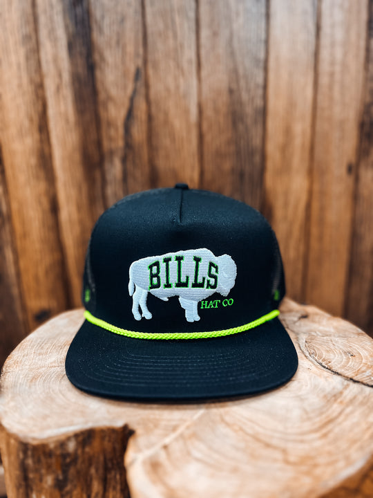 BBWS - Black Bills Hat Co Flat Cap