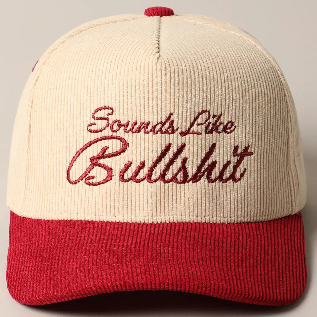 Buffalo Belle - Sounds Like BS Corduroy Cap