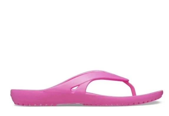 Crocs Womens Kadee II Flip Electric Pink Buffalo Bills Western Store