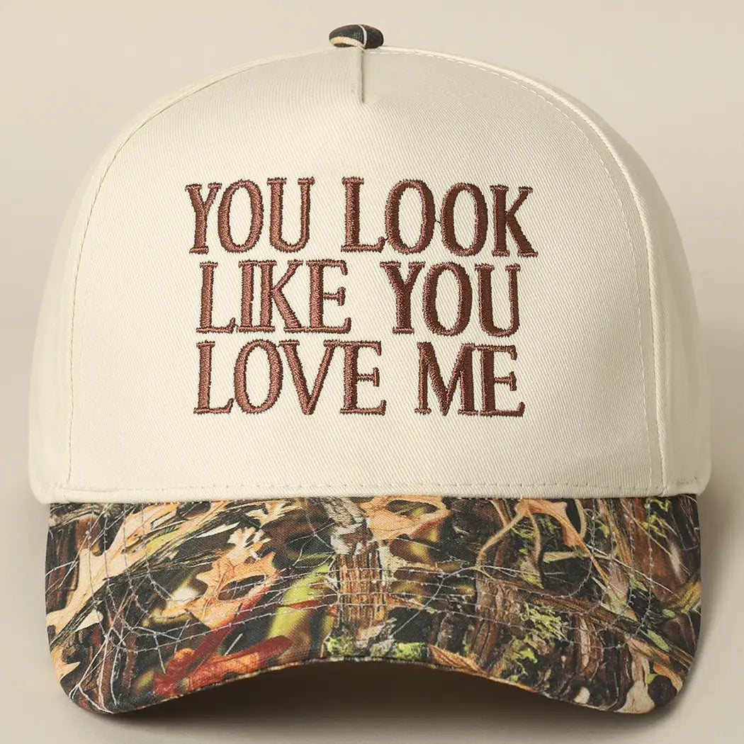 Buffalo Belle - You Look Like You Love Me Camo Cap