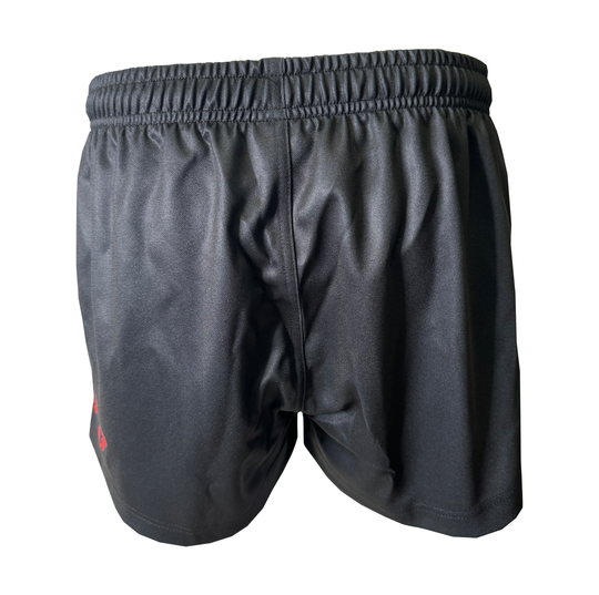 BBWS - Mens Black/Ochre Footy Shorts