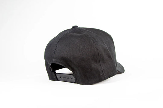 Campdraft Aus - Black Leather Patch Trucker Cap