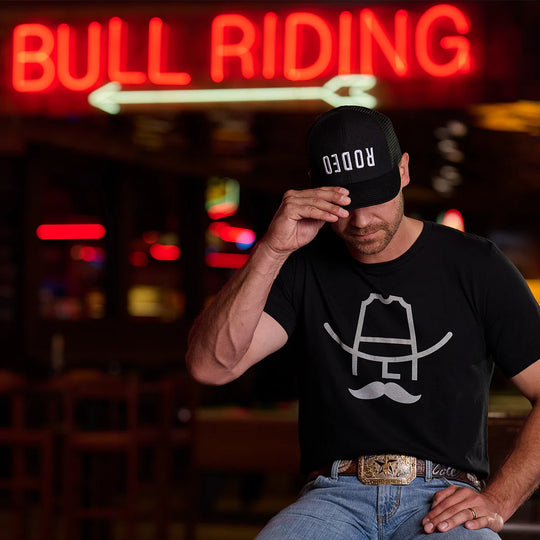 Cowboy Cool - Rodeo Black Cap