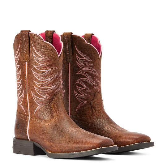 Ariat - Kids Firecatcher Rowdy Brown Boots