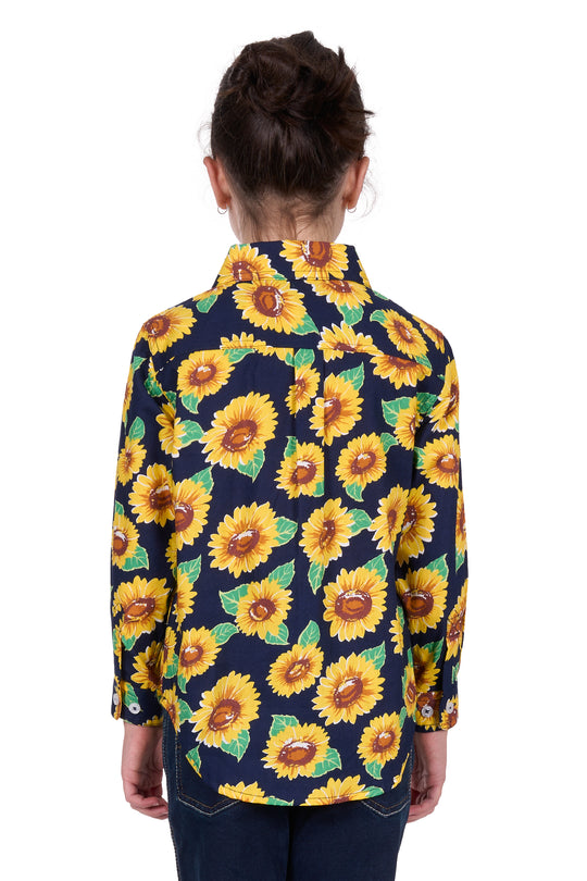 Hardslog - Girls Ally Sunflower Work Shirt