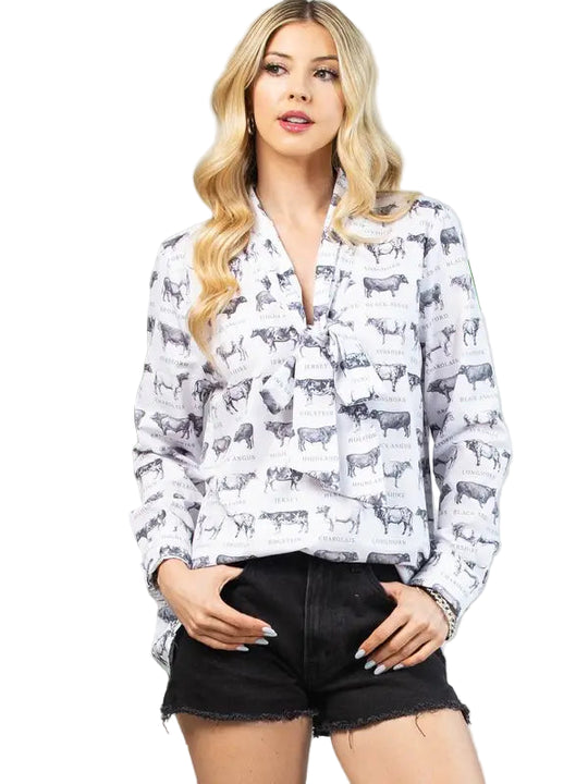 Buffalo Belle - Womens Heidi Herd Front Tie