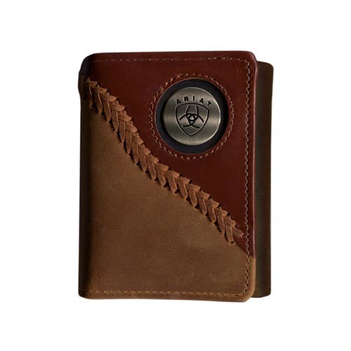 Ariat - Tri-Fold Wallet - Brown