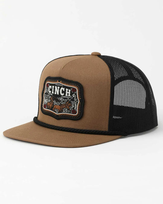 Cinch - Brown Logo High Profile Cap