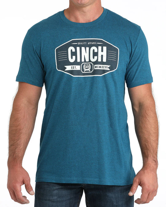 Cinch - Mens Tom Teal Tee