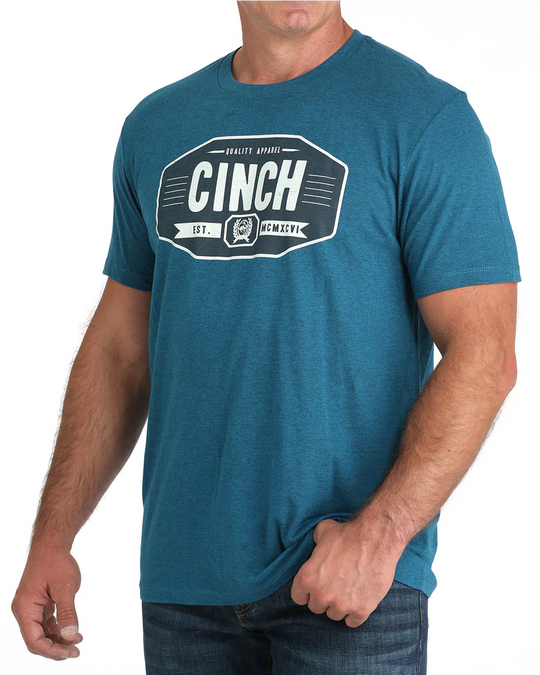 Cinch - Mens Tom Teal Tee