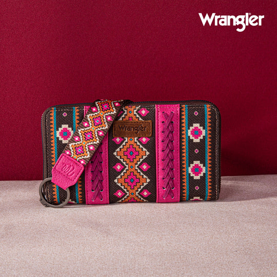 Wrangler - Southwestern Large Wallet Hot Pink