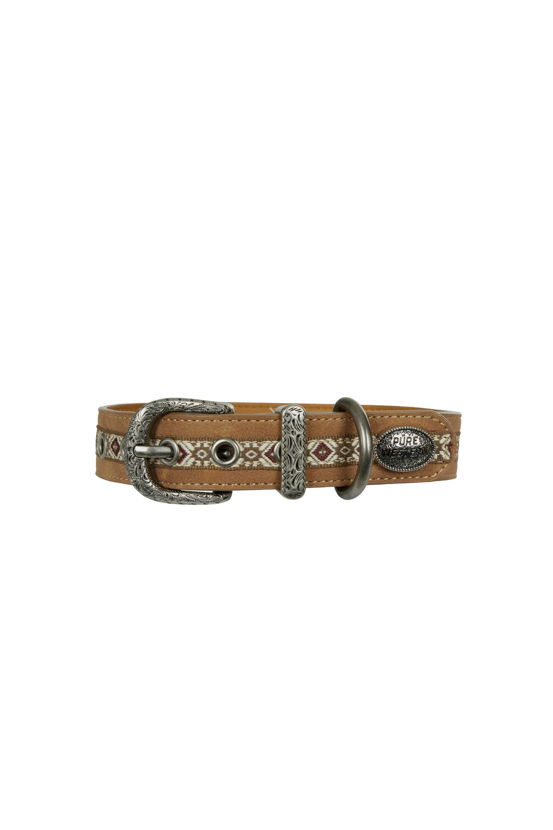 Pure Western - Thomas Tan Dog Collar