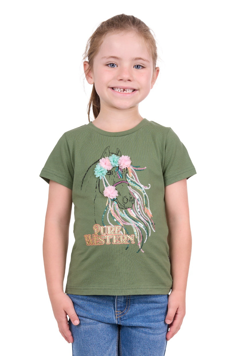 Pure Western - Girls Camilla Tee