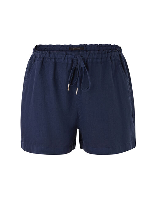Ritemate - Pilbara Olivia Navy Linen Shorts