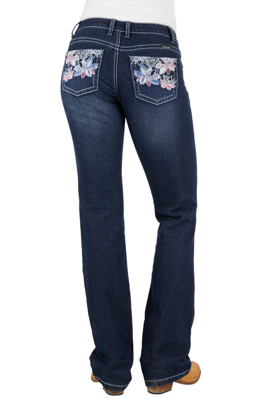 Pure Western - Womens Carole Relaxed Rider Jean