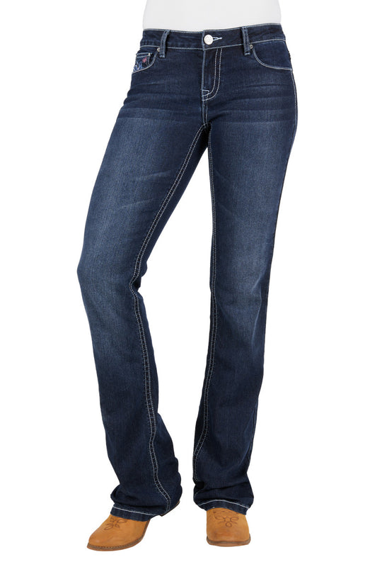 Pure Western - Womens Carole Relaxed Rider Jean
