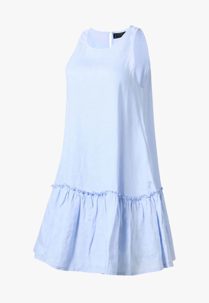 Ritemate - Womens Emma Linen Cloud Sun Dress