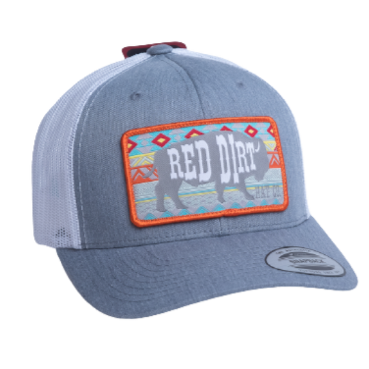 Red Dirt - Aztec Bison Heather Cap