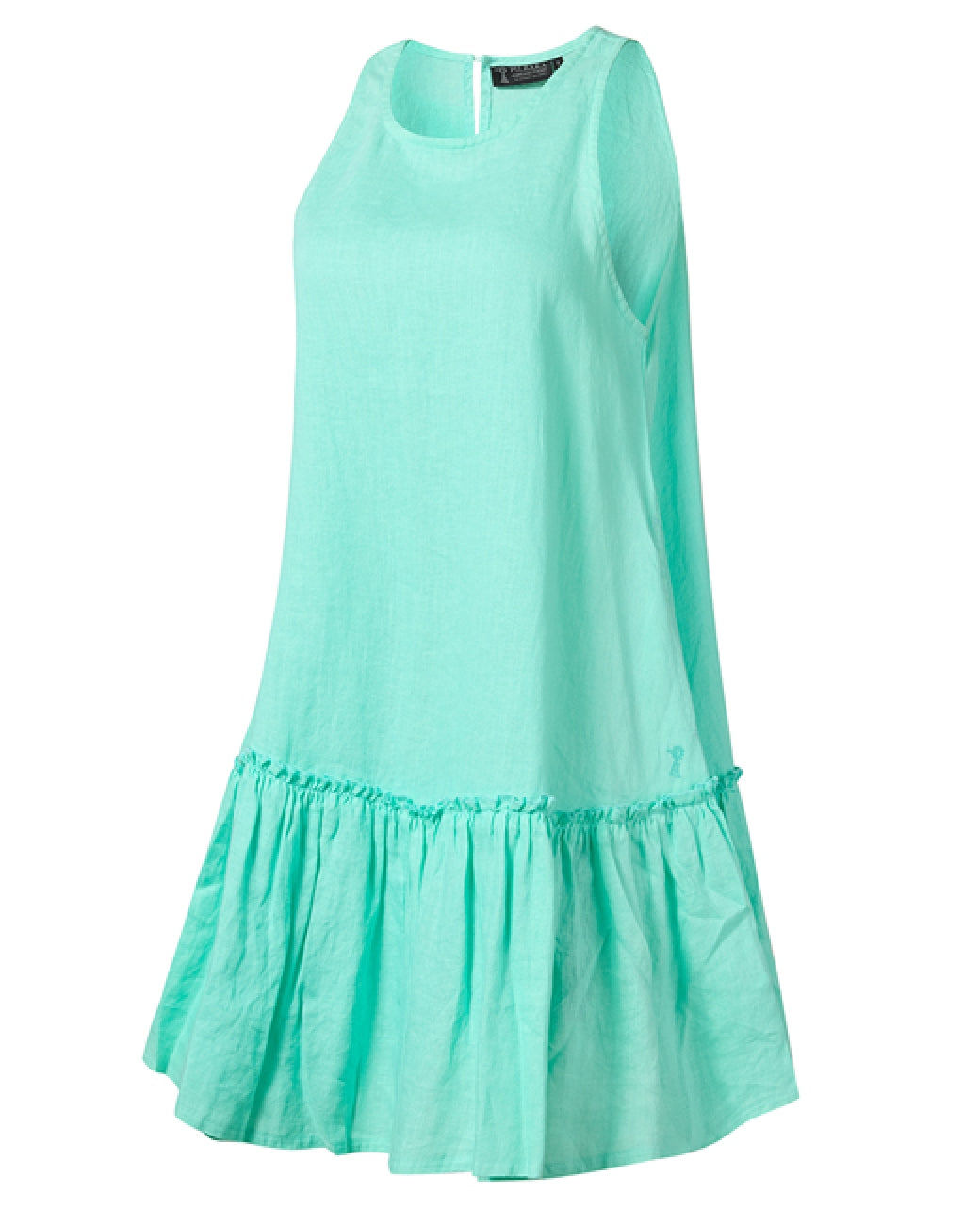Ritemate - Womens Emma Linen Mint Sun Dress