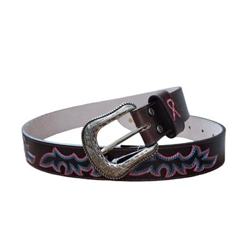 Twisted X - Womens Pink Ribbon Belt
