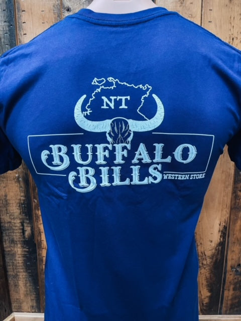 BBWS Mens NT Logo Tee Cobalt