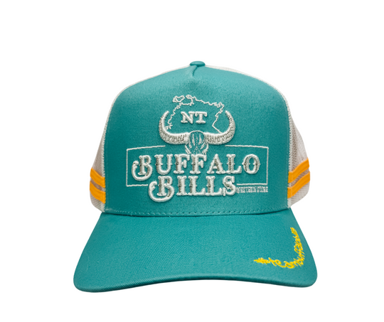 BBWS - NT 3D Logo Turquoise Trucker Cap