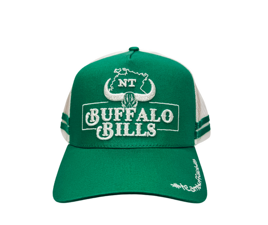 BBWS - NT 3D Logo Green/White Trucker Cap