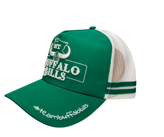 BBWS - NT 3D Logo Green/White Trucker Cap