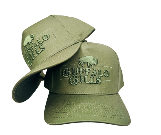 BBWS - Olive Full Fabric Cap
