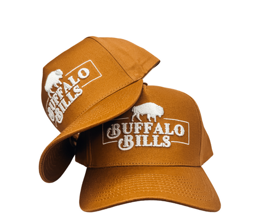 BBWS - Tan QLD Logo Full Fabric Cap