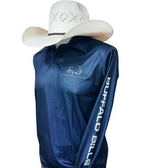 BBWS - Mens Navy NT Fishing Shirt
