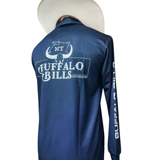 BBWS - Mens Navy NT Fishing Shirt