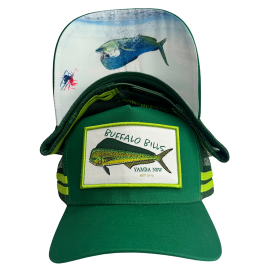 BBWS - Mahi Mahi Green Trucker Cap