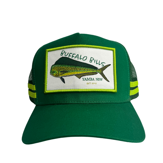 BBWS - Mahi Mahi Green Trucker Cap