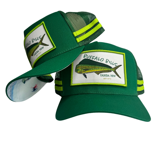 BBWS - Mahi Mahi Green Trucker Cap